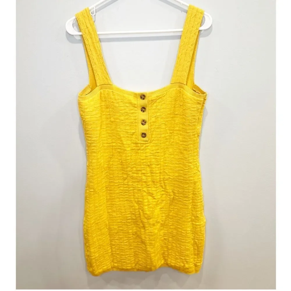 NWT Free people beach short and sweet mini dress honey tea
